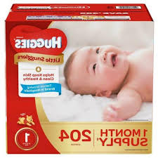 Huggies Little Snugglers Diapers Size 1 204 Ct