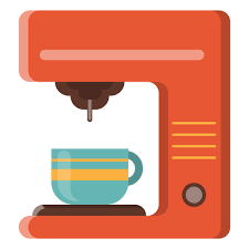Coffee pot | free svg image in public domain. Coffee Machine Icon Transparent Png Svg Vector File