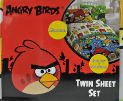 Angry Birds Cubes 3pcs Twin Size Sheet