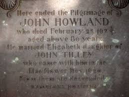 Wright And Mckenrick Families Pilgrim Couple John Howland