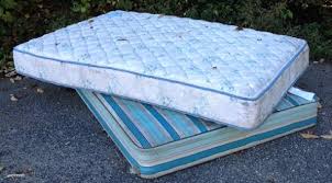 bed mattress box spring pickup removal