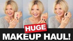huge makeup haul over 50 pretty over