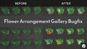 flower arrangement gallery bugfix