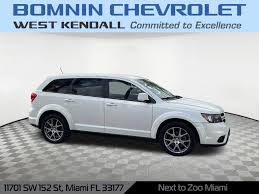 used 2016 white dodge journey r t for