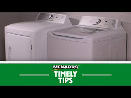 cleaning laundry appliances