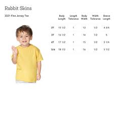 Print On Demand Rabbit Skins 3321 Fine Jersey Tee Gooten