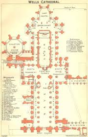 wells cathedral 1924 old vine map