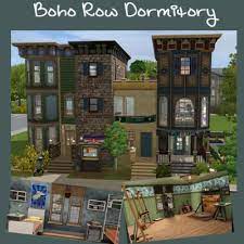 Boho Row Dormitory By Ruthless Kk The