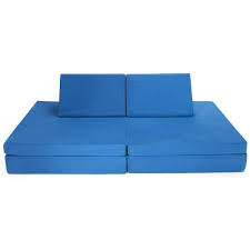 Blue Convertible Kids Couch