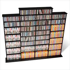 Prepac 34 small shaker style deluxe media cabinet in black. Prepac Quad 64 Cd Dvd Wall Media Storage Rack In Black Bma 1520 K