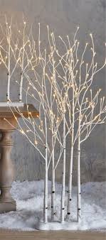 4 foot lighted birch grove 175 lights