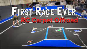 race on our new offroad rc carpet track