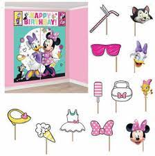 disney minnie mouse wall decoration kit