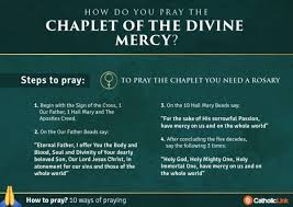 Sister faustina was proclaimed a saint, the first of the third millennium, by pope john paul ii. How To Pray The Divine Mercy Chaplet Your Step By Step Visual Guide