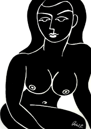 Voluptuous Nude Painting by Robert Erod 