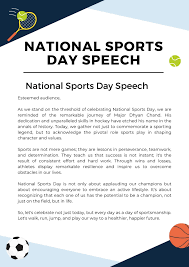 national sports day sch long short