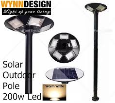 Wynn Design 150w 200w Solar Led Outdoor