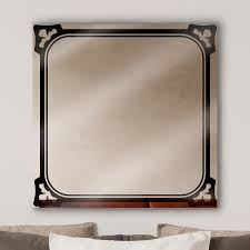 merin square wall mirror with