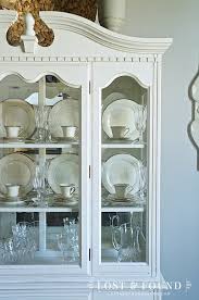 stunning china cabinet makeover before