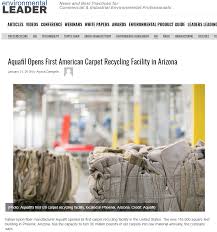 aquafil opens first american carpet