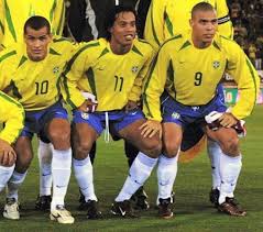 The brazil national football team represents brazil in men's international football and is administered by the brazilian football confederation , the governing body for football in brazil. Triple R 2002 Football Team Pictures Rivaldo Football Photography