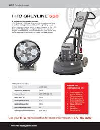 htc greylineâ 550 southern sweepers