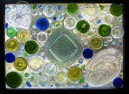 Recycled Glass Bottles Insteading