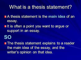 Writing a thesis statement for an essay thesis statement examples Intelligenista SlidePlayer