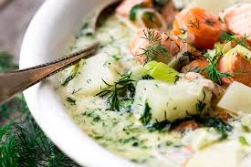 finnish salmon soup lohikeitto
