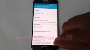 Android Lollipop How To Enable Or Disable Led Indicator Notifications On Samsung Galaxy S6