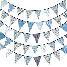 40ft fabric bunting banner blue fl