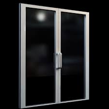 Aluminum Frame Glass Door 3d Model Cadnav