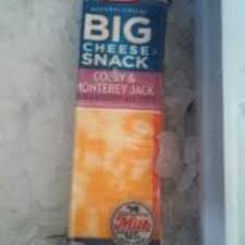 kraft big cheese snack and nutrition facts