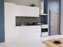 milan 2400mm one wall kitset kitchen
