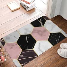 soft flannel carpet door mat