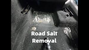 removing road salt stains from my cars