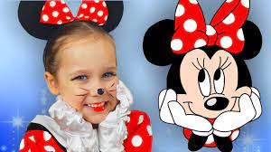 kids makeup costume minnie mouse