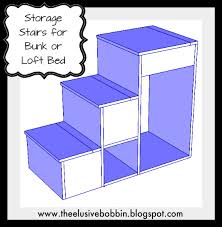 Free Storage Stairs Plans For A Loft Bed
