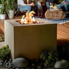 modern outdoor fireplace diy