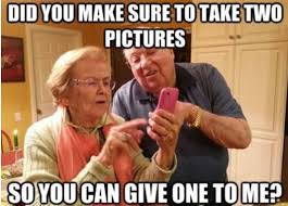 Image result for two old people that look alike