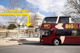 washington dc sightseeing map big bus