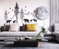 pine tree wall decals wall stickers