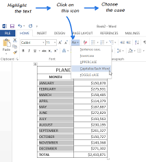 in excel to uppercase lowercase