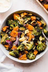 oven roasted vegetables crispy and