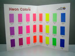 Neon Paint Color Neon Colour Palette