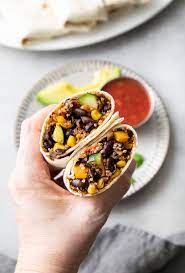 quinoa burritos vegan freezer burritos