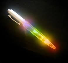 Multi Color Light Up Pen Rainbow Color Changing Out Of Stock Blinky Lady