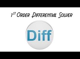 1st diffeial solver free apps on