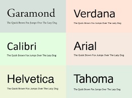 What Fonts Should You Use For Your Resume