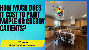 cost to paint maple or cherry cabinets